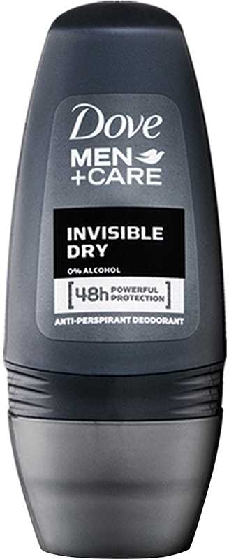 Antitranspirante Roll-On Invisible Dry Dove Men+Care 50ml