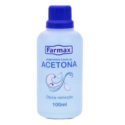 Acetona Farmax Frasco 100ml