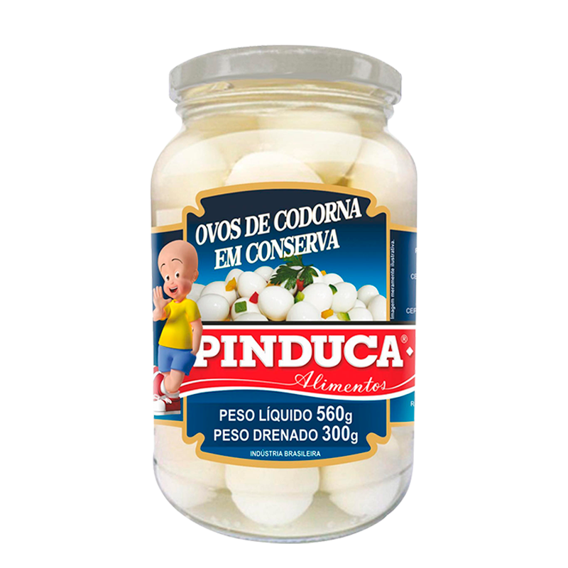 Ovo de Codorna Pinduca 300g