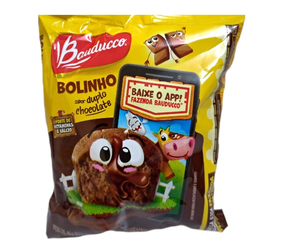 Bolinho Bauducco Duplo Chocolate 40g