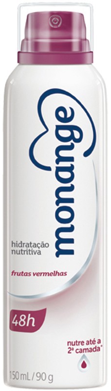 Antitranspirante Aerossol Frutas Vermelhas Monange 150ml