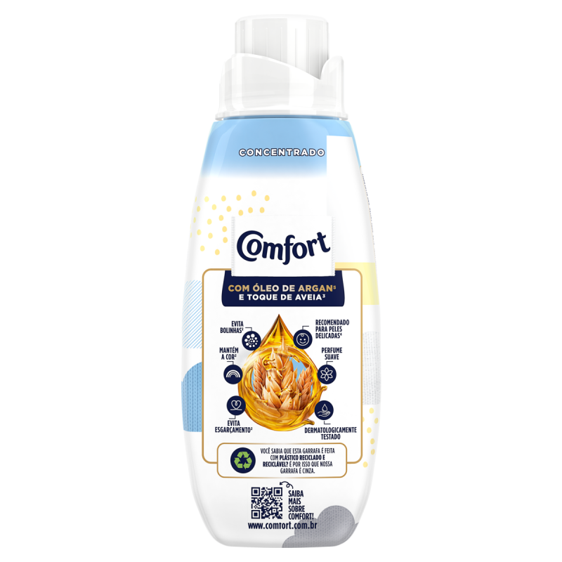 Amaciante de Roupas Concentrado Puro Cuidado Comfort Intense Frasco 500ml