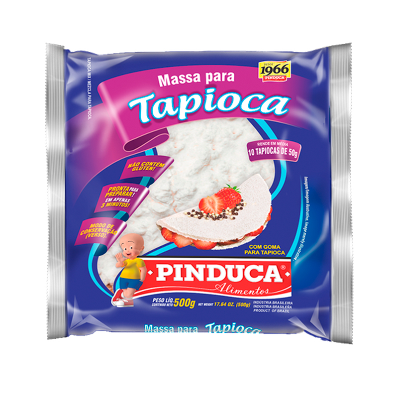 Massa De Tapioca Pronta Pinduca 500g