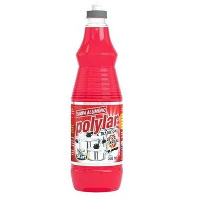 Limpa Alumínio Polylar Maça 500ml