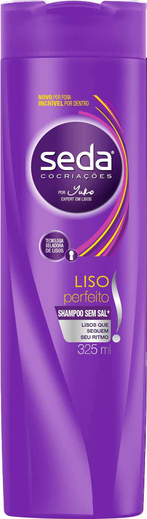 Shampoo Seda Cocriações Liso Perfeito Frasco 325ml