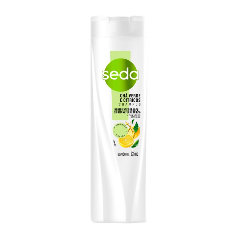 Shampoo Seda Recarga Natural Pureza Detox Frasco 325ml