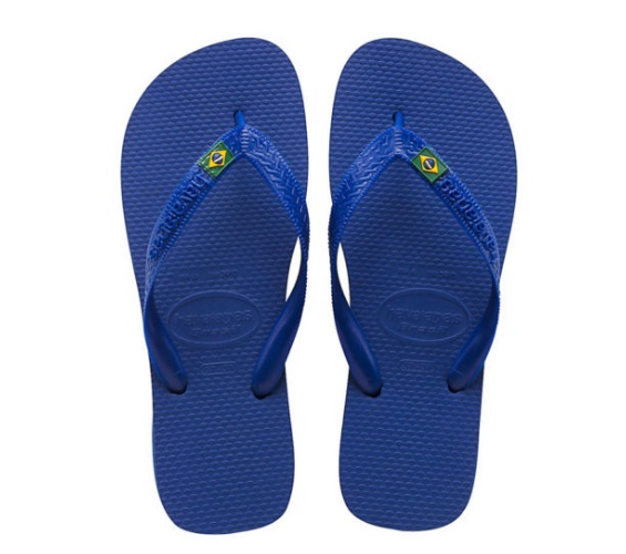 SND HAVAIANAS BRASIL 45X46 AZUL NAVAL - 1X1 PAR