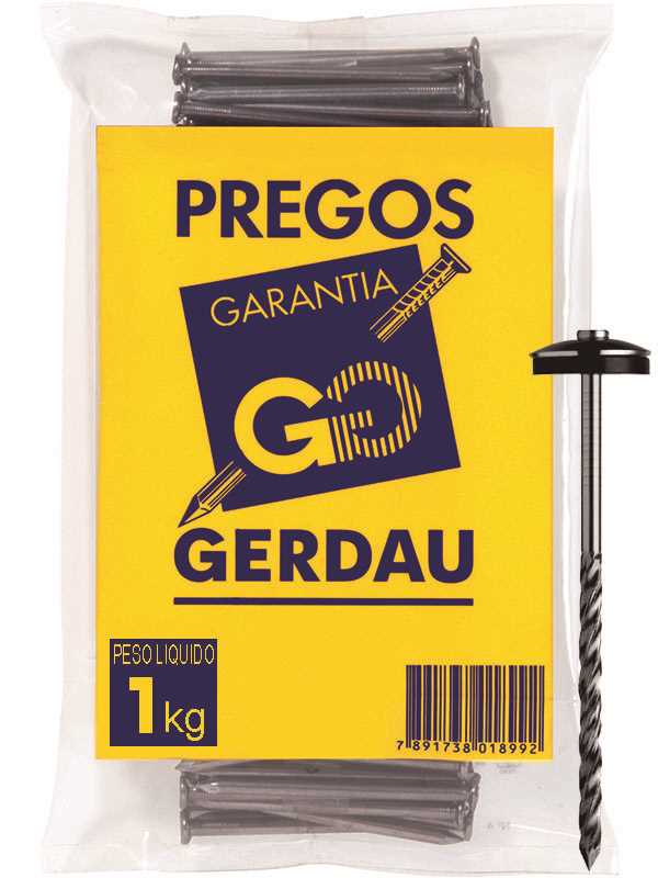 PREGO GERDAU 18X36 TELHEIRO