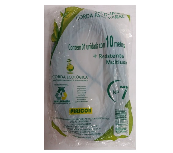 CORDA VARAL ARCO IRIS N7 10MT