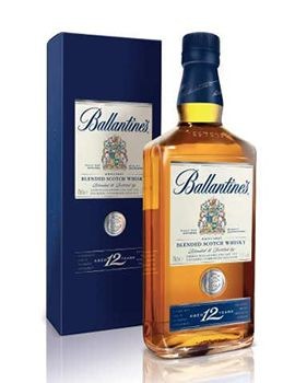 Whisky BALLANTINES 12 Anos 1 Litro.