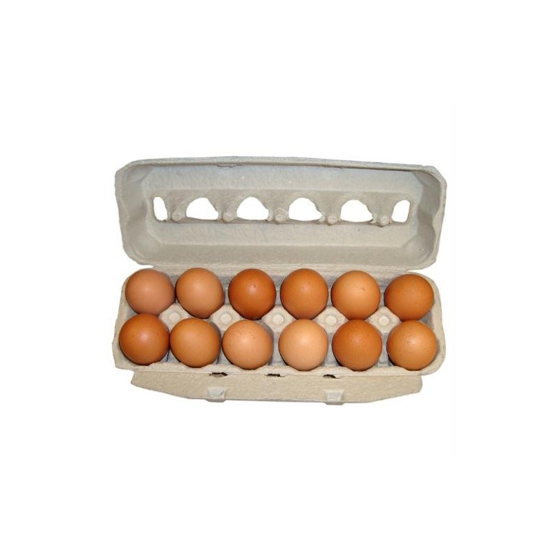 Ovo Vermelho Bandeja com 12UN