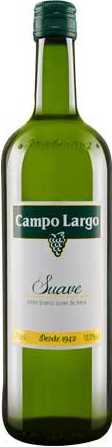 Vinho Brasileiro Branco Suave Campo Largo Serra Gaúcha Garrafa 750ml
