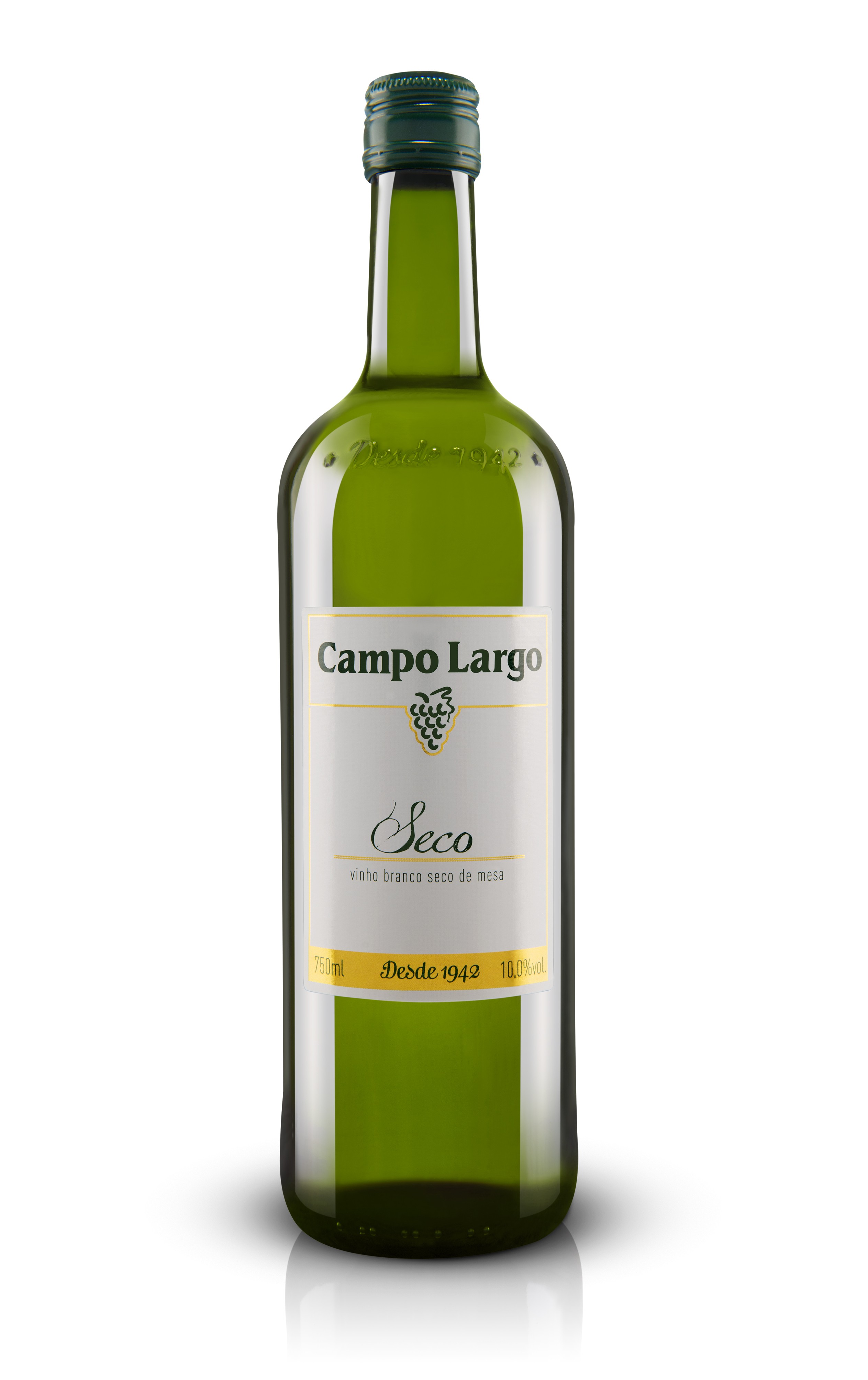 Vinho Brasileiro Branco Seco Campo Largo Serra Gaúcha Garrafa 750ml