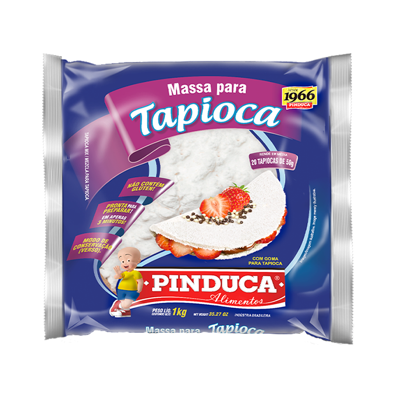 Tapioca Pinduca Pacote 1kg