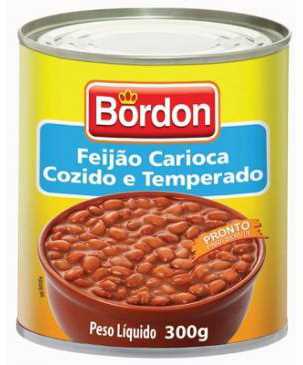 FEIJAO CARIOCA BORDON COZ & TEMP LT