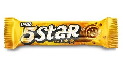 Bombom Lacta 5 star Pacote 40g