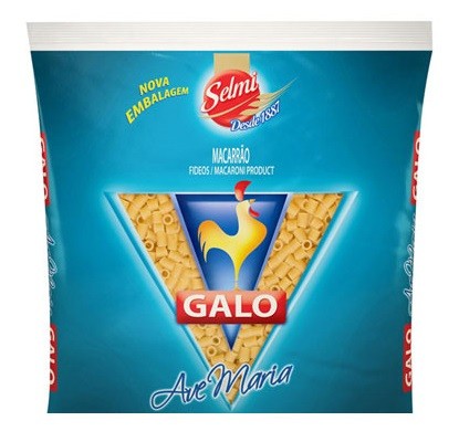 Macarrão de Sêmola Ave Maria Galo Pacote 500g