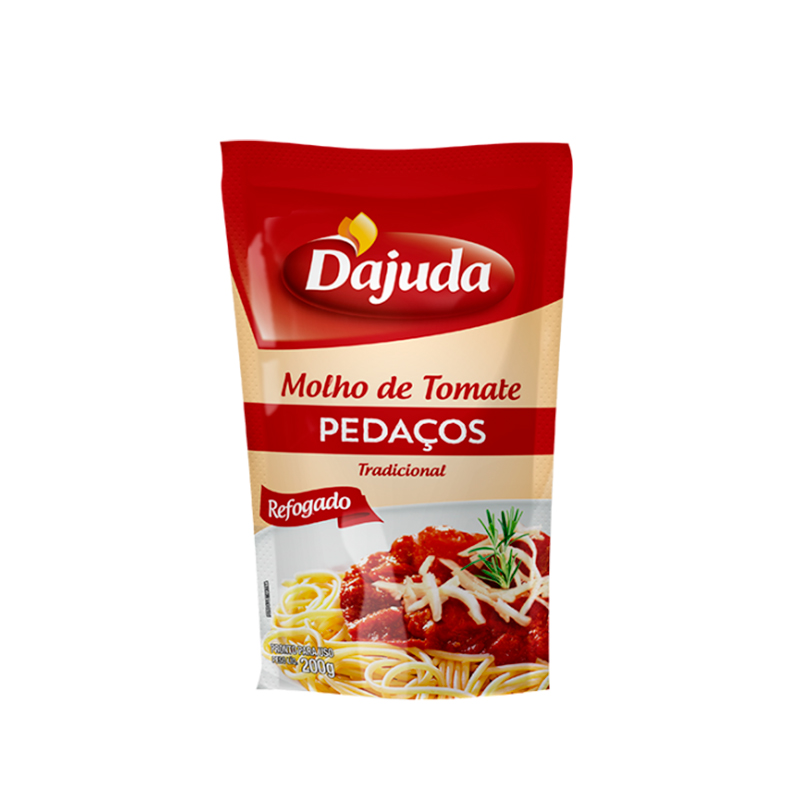 Molho de Tomate Refogado Tradicional D'ajuda Sachê 200g
