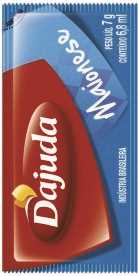 Maionese D ajuda Caixa 1,34kg 192 Unidades