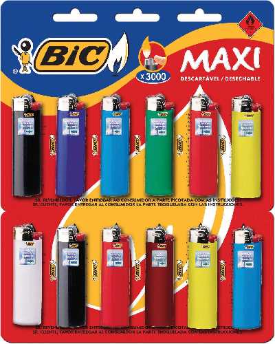 ISQUEIRO BIC MAX CHAMA (ATC)