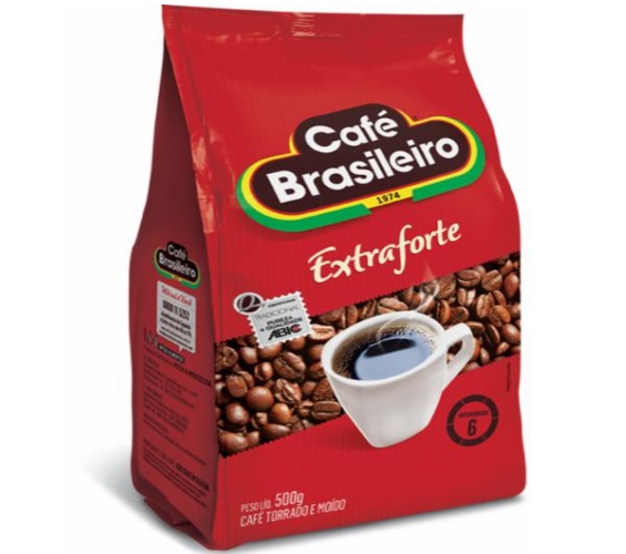 Café Brasileiro Extra Forte Stand Pack 500g