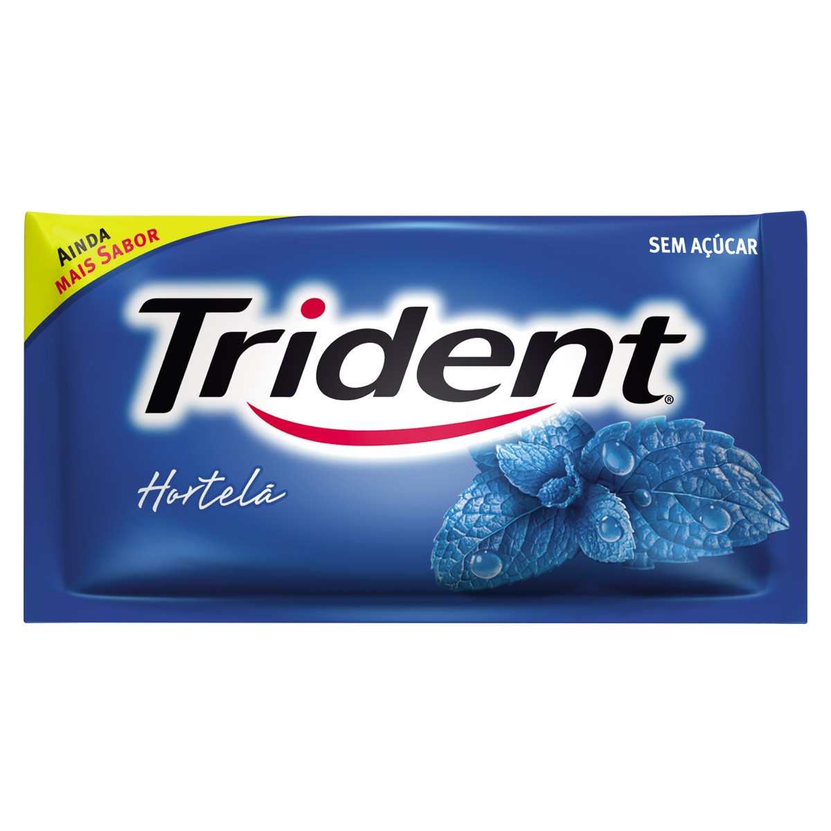Goma de Mascar Hortelã Zero Açúcar Trident Envelope 8g 5 Unidades