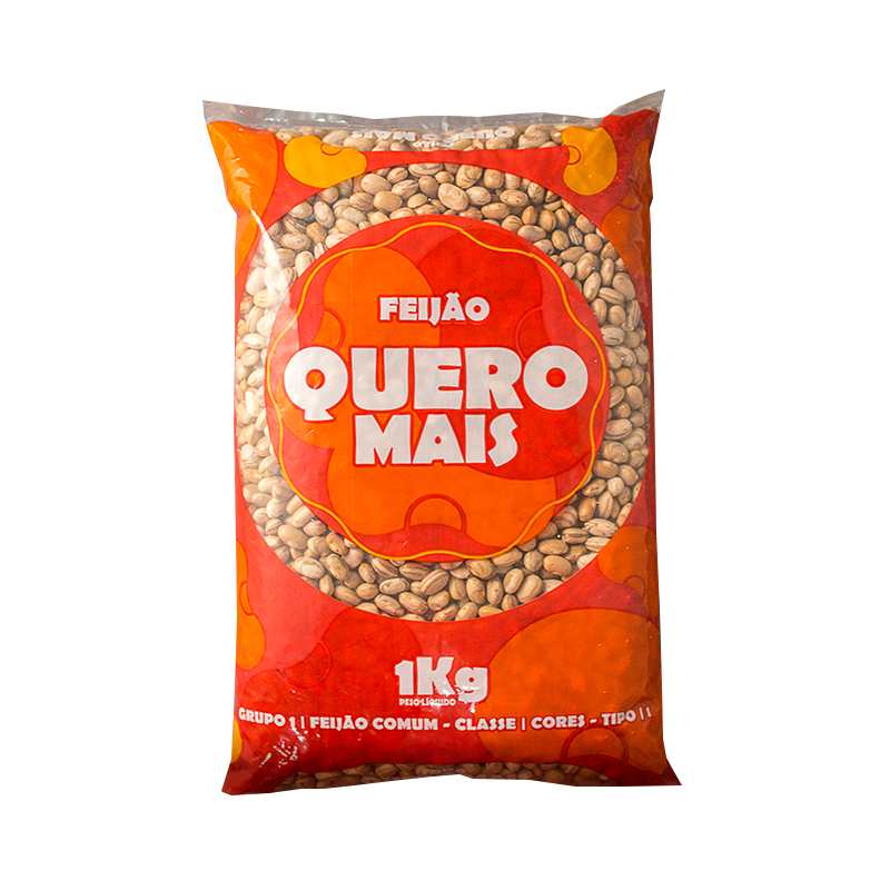 Feijão Carioca Tipo 1 QUERO MAIS 1kg