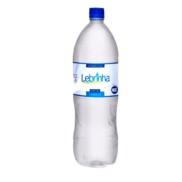Água Mineral Lebrinha sem Gás 1,5 Litro