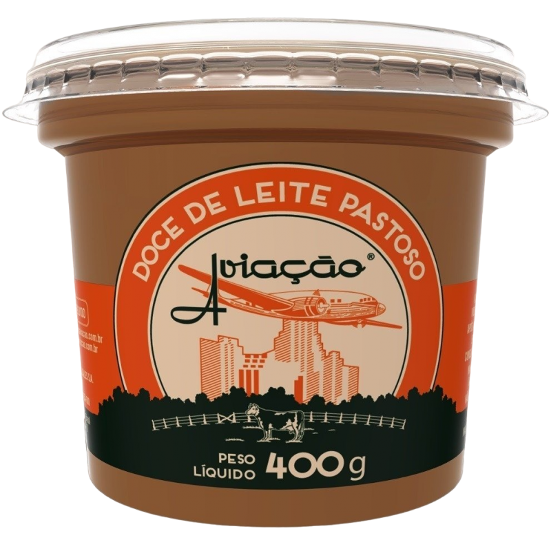 Doce de Leite Pastoso Aviação Pote 400g
