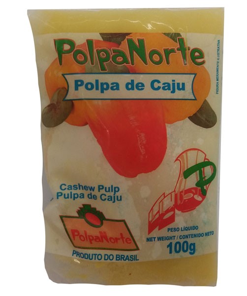 Polpa de Caju POLPA NORTE 100g