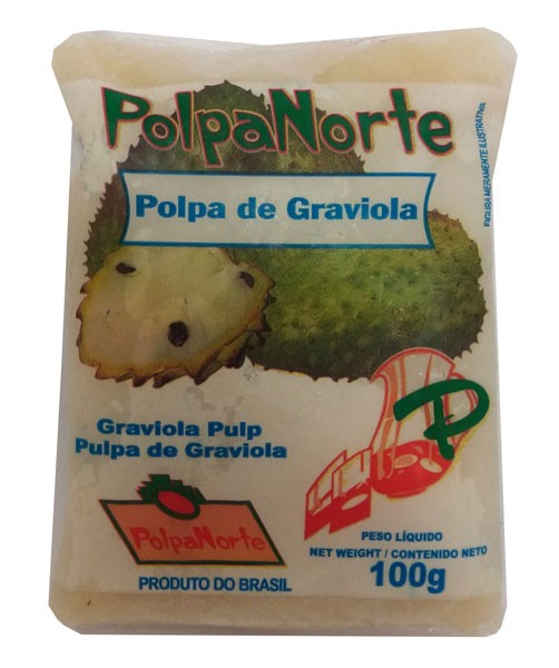 Polpa de  Graviola POLPA NORTE 100g