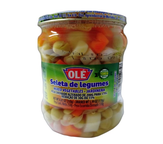 Seleta de Legumes OLÉ Vidro 200g