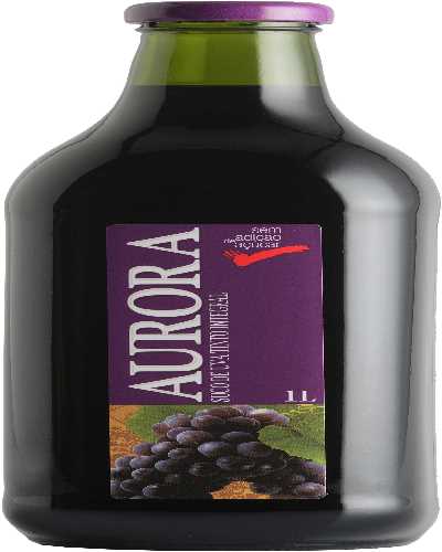 Suco Integral Uva Tinto Aurora Garrafa 1l