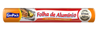 Papel Alumínio GioPack 30cmx4m unidade