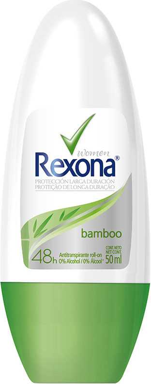 Antitranspirante Roll-On Stay Fresh Bamboo & Aloe Vera Rexona Motionsense 50ml