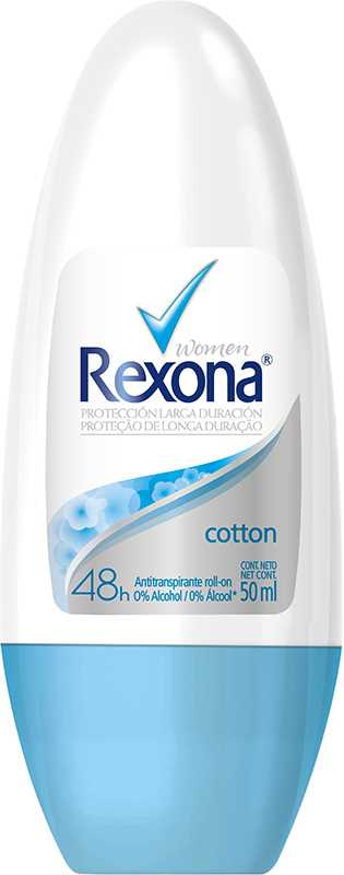 Antitranspirante Roll-On Cotton Dry Rexona Motionsense 50ml
