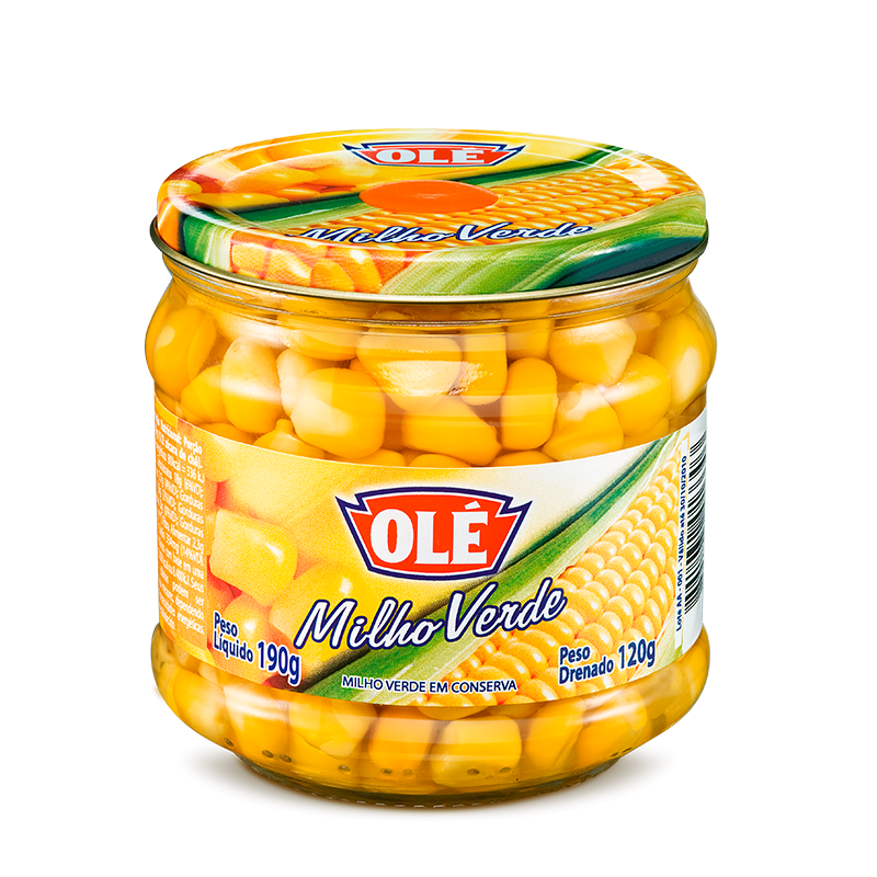 Milho Verde Olé vidro 120g